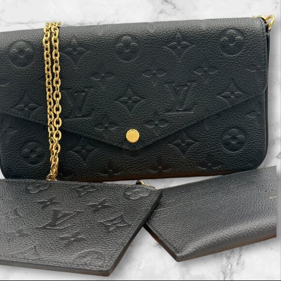 Louis Vuitton Black Empriente Felicie Pochette - Picture 2 of 12